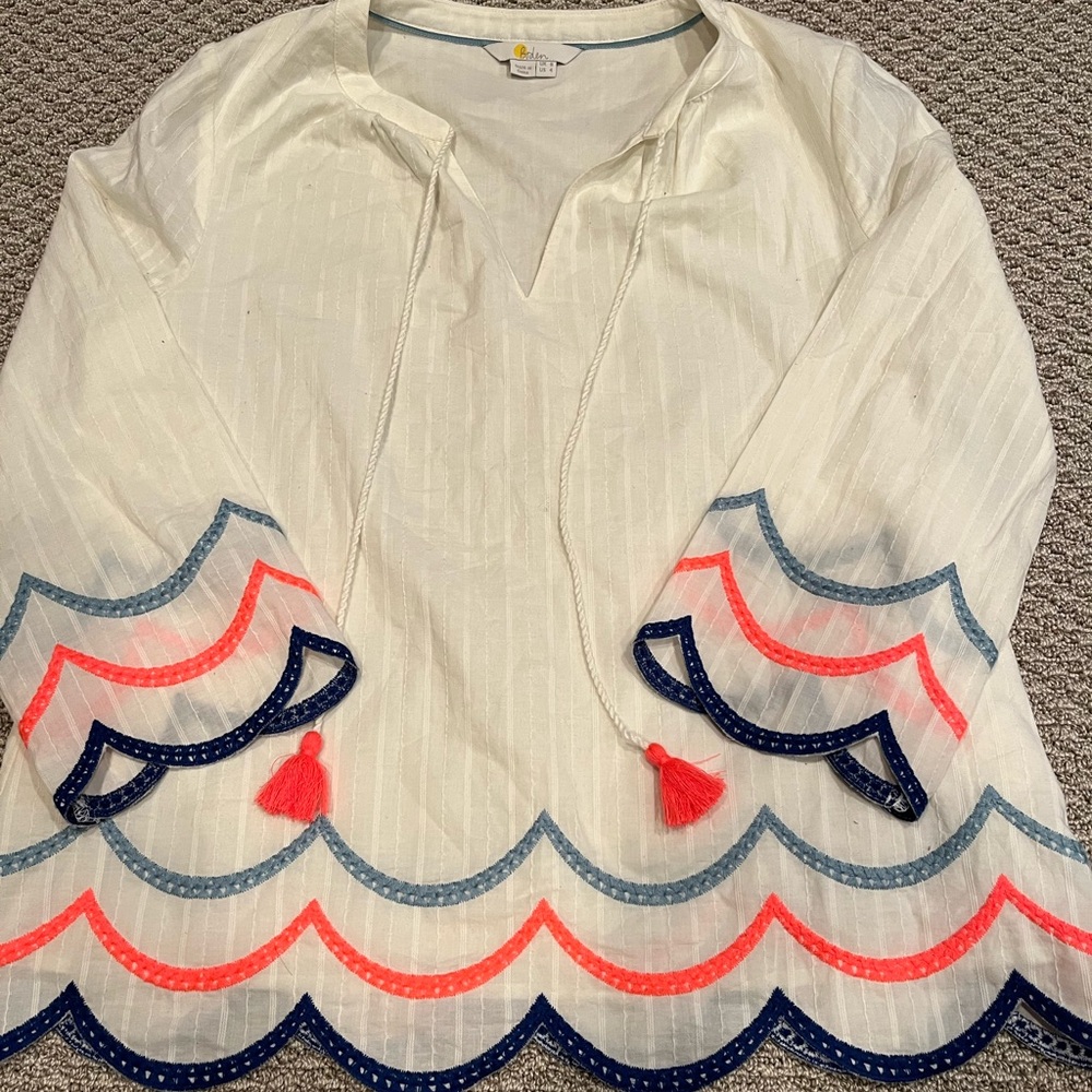 Boden top size 4- NWOT